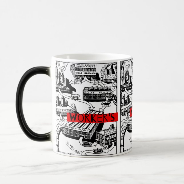 TAZA MÁGICA FÁBRICA DE TRABAJADORES (Izquierda)