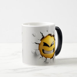 Taza Mágica Face Emoticon Break Through
