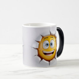 Taza Mágica Face Emoticon Break Through