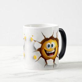 Taza Mágica Face Emoticon Break Through