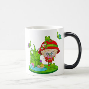 Taza Mágica Faery Nature Lover Frog