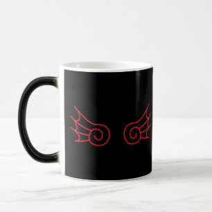 Taza Mágica Falln Chibi Demon Wings