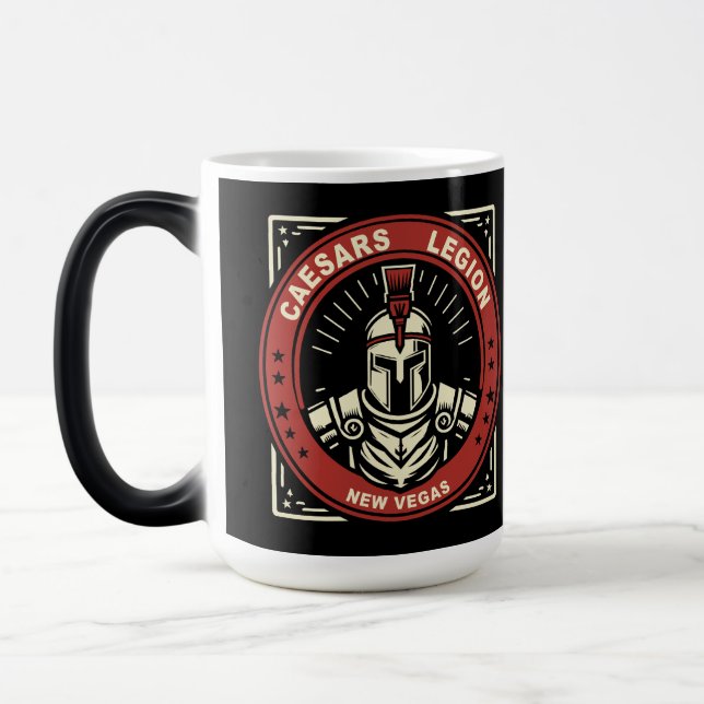 Taza Mágica Fallout New Vegas Caesars Legion Coffee Mug (Izquierda)