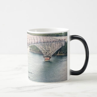 Taza Mágica Famoso puente de San Juanico, Filipinas - 
