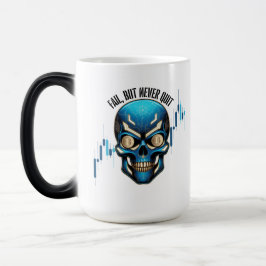 Taza Mágica Fantasy Design | Crypto Btc | Motivation | Blue