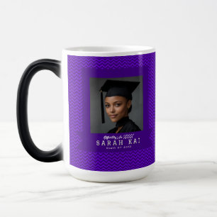 Taza Mágica Farmacéutico Certificado con Estampado Chevron Ele