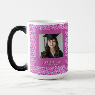 Taza Mágica Farmacéutico Certificado con Estampado de Hexágono
