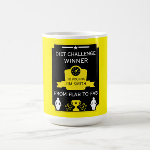 Taza Mágica Felicitaciones por pérdida de peso