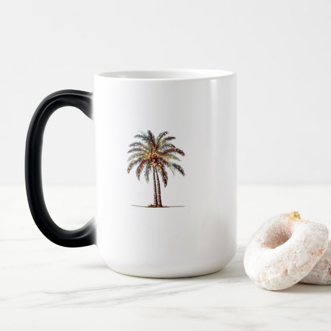 Taza Mágica Feliz 2025 (Con donut)