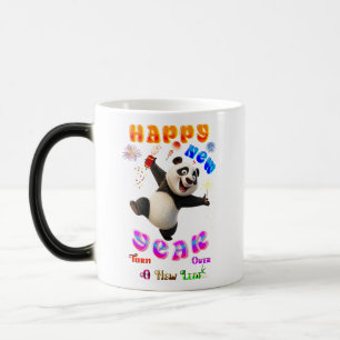 Taza Mágica Feliz Año Nuevo Comienza De Nuevo