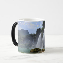 Taza Mágica Feliz Año Nuevo Mug