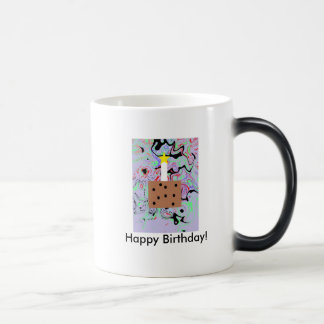 Taza Mágica Feliz cumpleaños