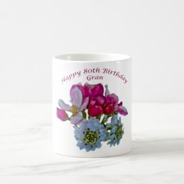 Taza Mágica Feliz cumpleaños 80 -Abuela