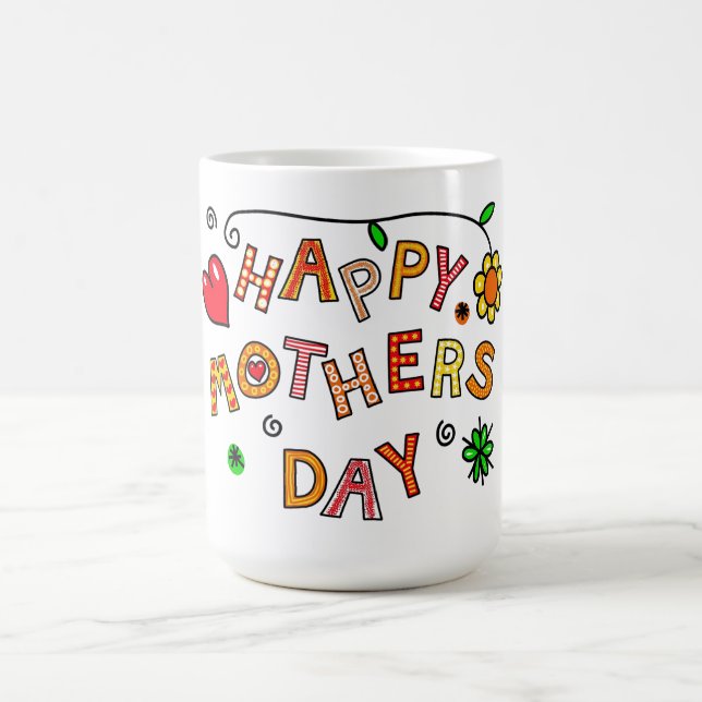 Taza Mágica Feliz Día de la Madre (Centro)