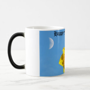 Taza Mágica Feliz Día de la Madre Flores de DaffodilsMug