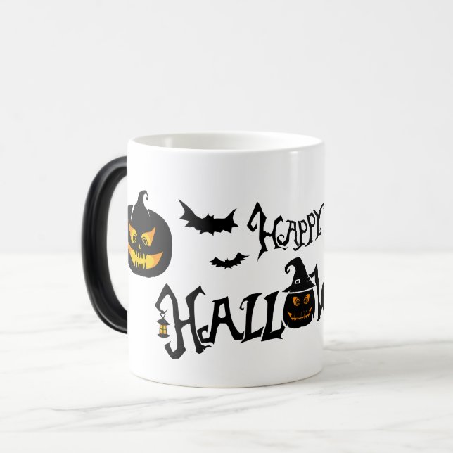 Taza Mágica Feliz Halloween (Anverso izquierdo)