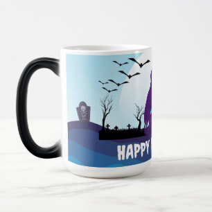 Taza Mágica Feliz Halloween Horror