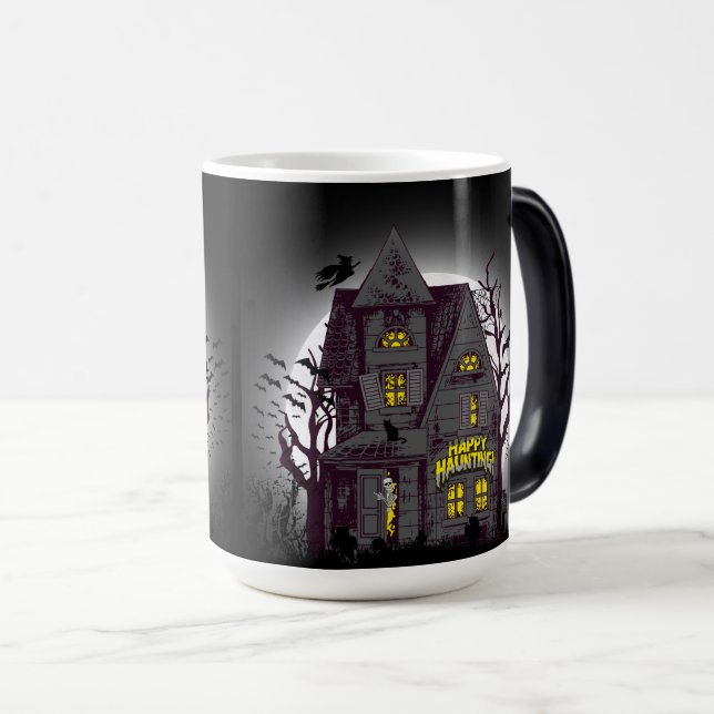 Taza Mágica Feliz Haunting Magic Mug (Anverso derecho)