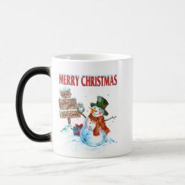 Taza Mágica Feliz Navidad