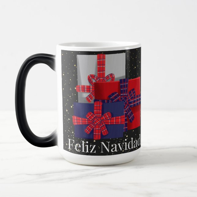 TAZA MÁGICA FELIZ NAVIDAD (Izquierda)