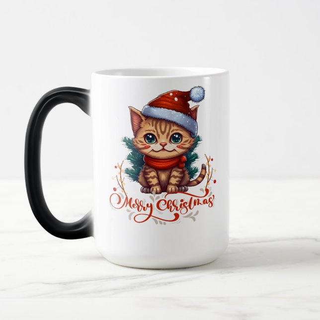 Taza Mágica Feliz Navidad (Izquierda)