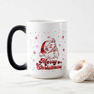 Taza Mágica Feliz Navidad Copos de nieve, Feliz Año Nuevo