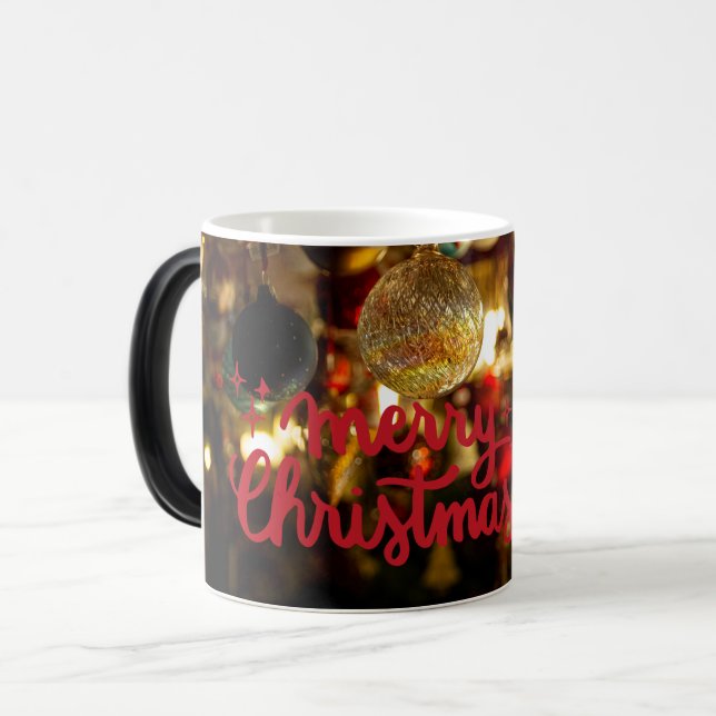 Taza Mágica Feliz Navidad Magic Mug (Anverso izquierdo)
