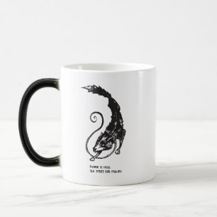 Taza Mágica Fenrir Fenris es un perro libre mitología nórdica 