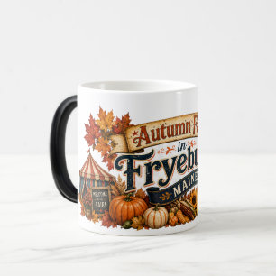 Taza Mágica Feria de Otoño en Fryeburg Maine Color