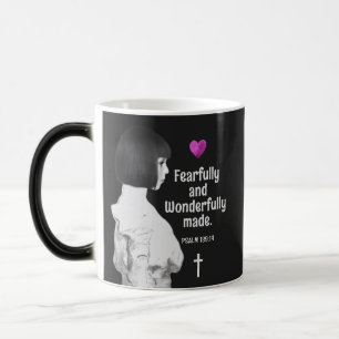 Taza Mágica Feroz y maravillosamente hecho cristiano Chica lin