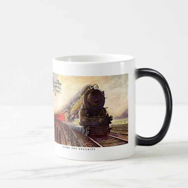 Taza Mágica Ferrocarril Broadway de Pennsylvania limitado (Derecha)