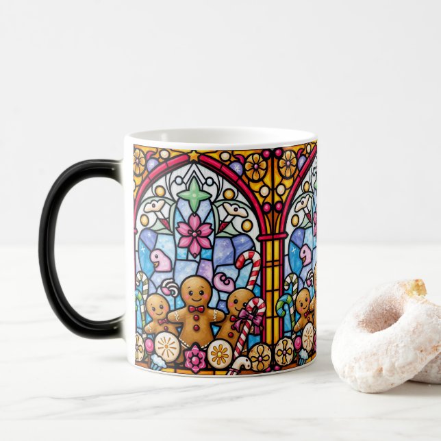 Taza Mágica festive  mug for christmas (Con donut)