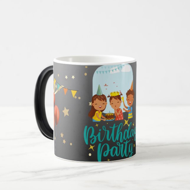 Taza Mágica FIESTA de cumpleaños (Anverso izquierdo)