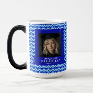 Taza Mágica Fiesta de Graduación con Estampa Abstracta Clásica