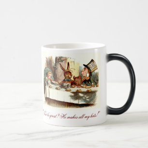 Taza Mágica Fiesta del té enojada - personalizada