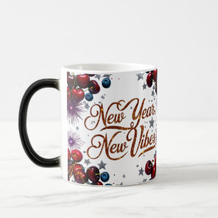 Taza Mágica Fiesta Frutal Cereza Arándano "Año Nuevo, Nueva Vi