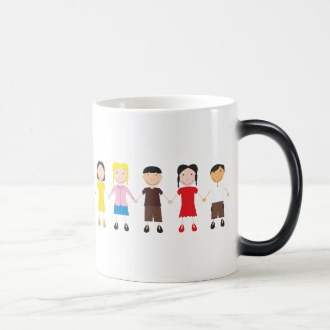 Taza Mágica Fila de niños (Derecha)