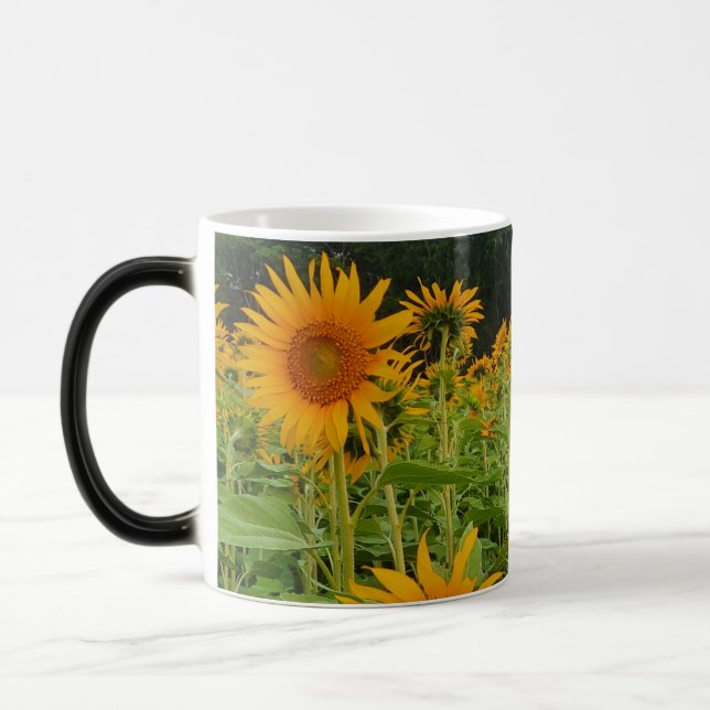 Taza Mágica Flor de girasol (Izquierda)