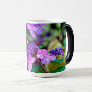 Taza Mágica Flor de Hortensia Morada Twist and Shout