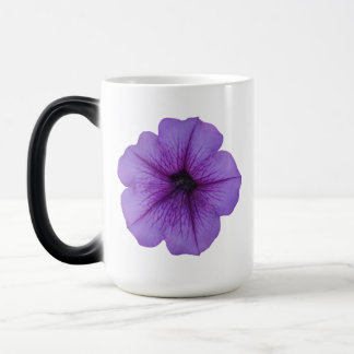 Taza Mágica Flor de Petunia púrpura