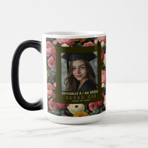 Taza Mágica Flor de Ranúnculo Negrita Escuela Secundaria Gradu