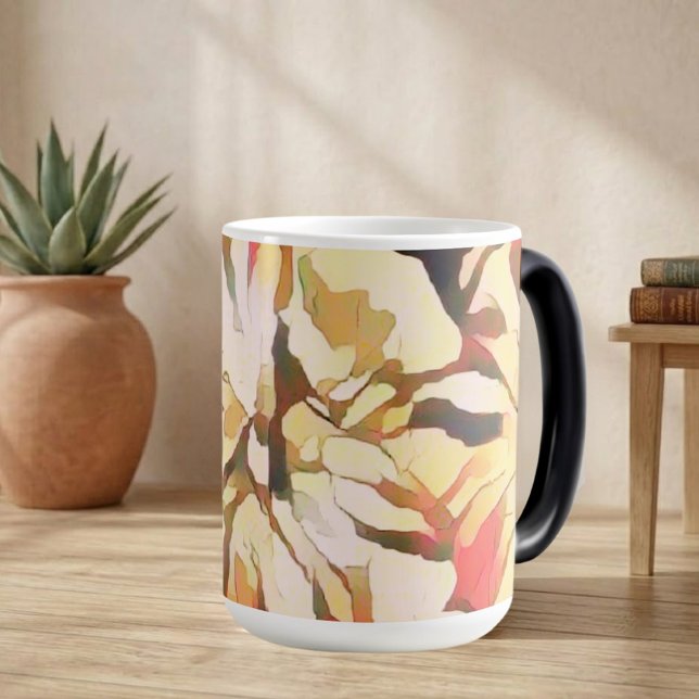 Taza Mágica Floral Otoño Abstracto (Subido por el creador)