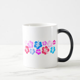 Taza Mágica Floral y rosa
