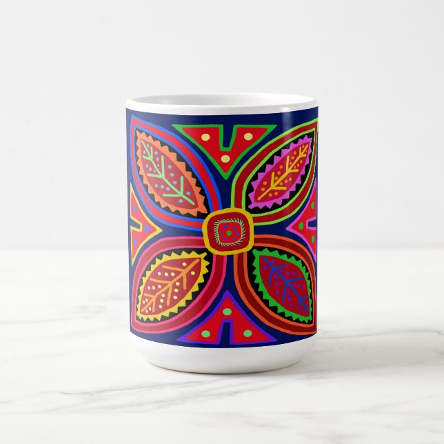 Taza Mágica Floras indias de Kuna (Centro)