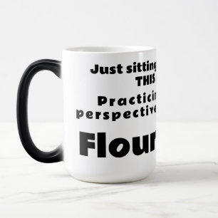 Taza Mágica Floreciendo
