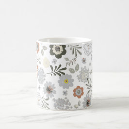 Taza Mágica flores adorables