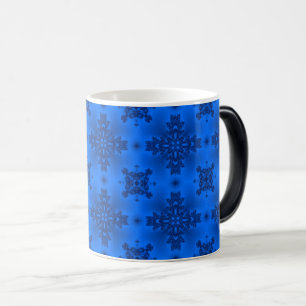 Taza Mágica Flores artdeco en estilo retro