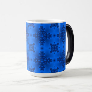 Taza Mágica Flores artdeco en estilo retro