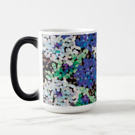 Taza Mágica Flores de cristal