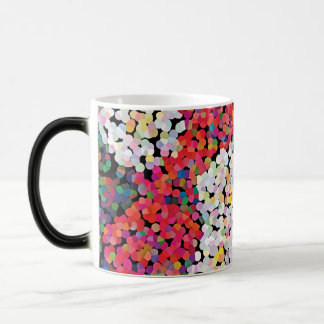 Taza Mágica Flores de Cristal Rojo